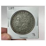 1887 Morgan Silver Dollar