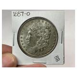1887-O Morgan Silver Dollar