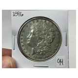 1896 Morgan Silver Dollar