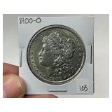 1900-O Morgan Silver Dollar