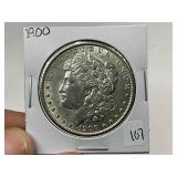 1900 Morgan Silver Dollar
