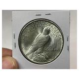 1923 Peace Silver Dollar