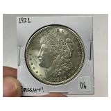 1921 Morgan Silver Dollar