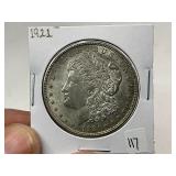 1921 Morgan Silver Dollar