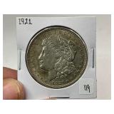 1921 Morgan Silver Dollar
