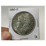1880-O Morgan Silver Dollar