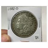 1882-O Morgan Silver Dollar