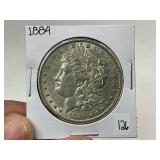 1884 Morgan Silver Dollar