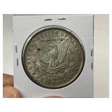 1890 Morgan Silver Dollar