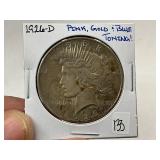 1926-D Peace Silver Dollar