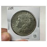 1889 Morgan Silver Dollar
