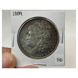 1889 Morgan Silver Dollar