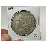 1889 Morgan Silver Dollar