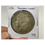 1886 Morgan Silver Dollar