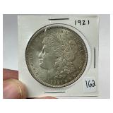 1921 Morgan Silver Dollar