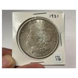 1921 Morgan Silver Dollar