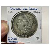 1901 "2 Olive Reverse" Morgan Silver Dollar