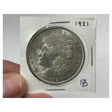 1921 Morgan Silver Dollar