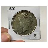 1925 Peace Silver Dollar