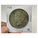 1925 Peace Silver Dollar