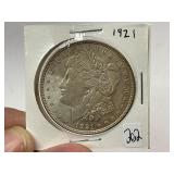 1921 Morgan Silver Dollar