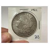 1921 Morgan Silver Dollar