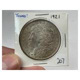 1921 Morgan Silver Dollar