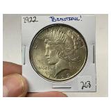 1922 Peace Silver Dollar
