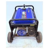 Powerhorse 4000 Watt Portable Gas Generator – 3100 Rated Watts, Low Oil Shutdown, Wheel Kit Included