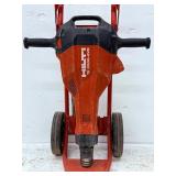 High-Performance Hilti TE 2000-AVR electric jackhammer. This heavy-duty, 15-amp concrete breaker is renowned in the construction industry for its robust power and ergonomic design, ideal for demanding