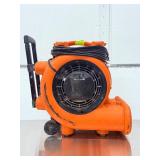 RIDGID 1625 CFM Air Mover / Blower Fan - Powerful Drying for Floors & Carpets