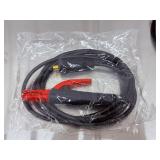 WELDER LBT150 Spool Gun 150 Amp 10ft Cable Euro Connector Aluminum MIG WeldingHeavy-Duty 200A-300A Stick Welding Electrode Holder & Ground Clamp Cable Assembly Kit (Dinse/Twist-Mate Connector)