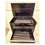 Husky 33 in. 4-Drawer Mechanics Tool Utility Cart (Gloss Black)