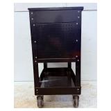 Husky 33 in. 4-Drawer Mechanics Tool Utility Cart (Gloss Black)