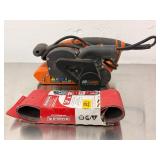 Ultimate Sanding Combo: RIDGID 6.5 Amp Corded 3x18 Belt Sander & Milwaukee M18 Cordless 5" Random Orbit Sander w/ Diablo Belts