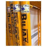 Heavy Duty MetalTech Baker-Style Rolling Scaffold System w/ Outriggers & Leveling Jacks.Two 4 foot sections, and three 6 foot section.