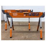Bora Speedhorse XT (Pair) Adjustable Height Sawhorses | 1,800 lb Capacity (Each) | Pro Grade