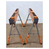 Bora Speedhorse XT (Pair) Adjustable Height Sawhorses | 1,800 lb Capacity (Each) | Pro Grade