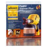 Wagner Power Stainer Plus Handheld Airless Paint Sprayer (6.6 GPH) - EZ Tilt Tech