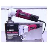 Tool Shop 18 Gauge Electric Metal Shears (Model 241-3885) - Cuts Mild & Stainless Steel