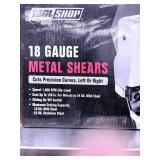 Tool Shop 18 Gauge Electric Metal Shears (Model 241-3885) - Cuts Mild & Stainless Steel