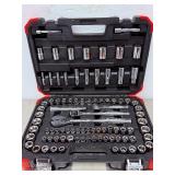 "Pro-Grade Sunex 89-PC Socket Set: 1/4, 3/8, 1/2-in Drive Ratchets & Sockets"