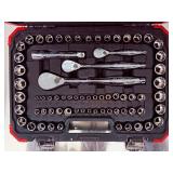 "Pro-Grade Sunex 89-PC Socket Set: 1/4, 3/8, 1/2-in Drive Ratchets & Sockets"