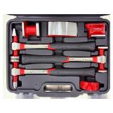 NEW MADDOX 7-Pc Auto Body & Fender Repair Tool Set MB7-1 | Hammer & Dolly Kit in Case