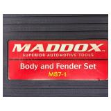 NEW MADDOX 7-Pc Auto Body & Fender Repair Tool Set MB7-1 | Hammer & Dolly Kit in Case