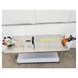 Stihl FS 56 RC-E Gas Trimmer/Brushcutter w/ Blade Attachment - Excellent Condition