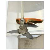 Stihl FS 56 RC-E Gas Trimmer/Brushcutter w/ Blade Attachment - Excellent Condition