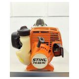 Stihl FS 56 RC-E Gas Trimmer/Brushcutter w/ Blade Attachment - Excellent Condition
