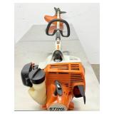 Stihl FS 56 RC-E Gas Trimmer/Brushcutter w/ Blade Attachment - Excellent Condition