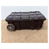 Husky Heavy-Duty Rolling Tool Box / Mobile Work Cart (Black) - Great Condition